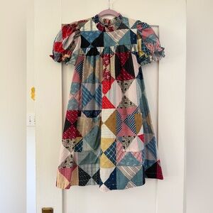 DÔEN Amarillo Patchwork Dress size XS